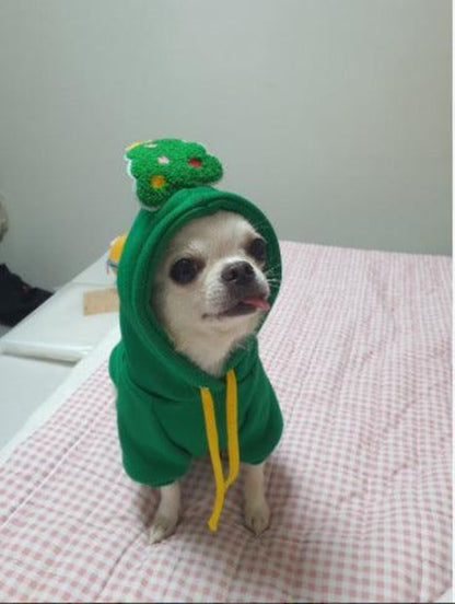 Festive Pet Holiday Sweater - Stylish Christmas Day Clothing For Pets