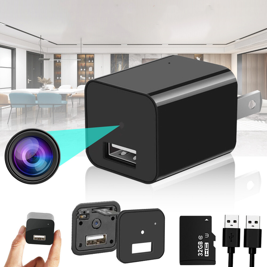 1080P Wi-Fi Loop Recording Spy Camera