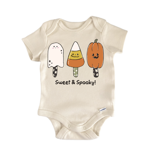 Ice Cream Halloween Sweet Spooky - Baby Bodysuit