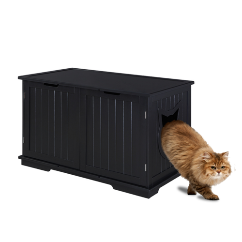 Cat Washroom Bench Litter Box House