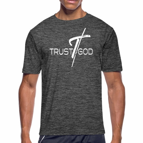 Moisture Wicking Performance T-Shirt, Trust in God