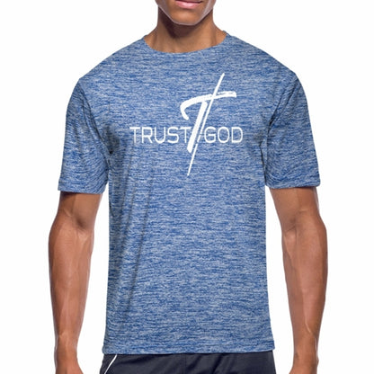 Moisture Wicking Performance T-Shirt, Trust in God