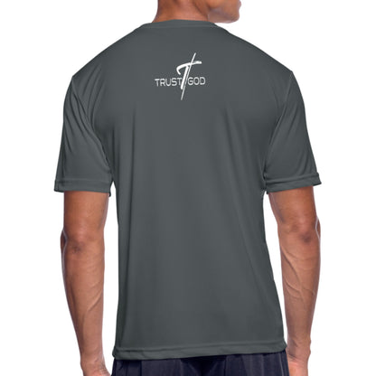Moisture Wicking Performance T-Shirt, Trust in God