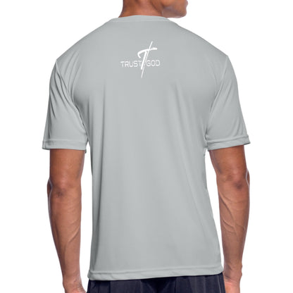 Moisture Wicking Performance T-Shirt, Trust in God