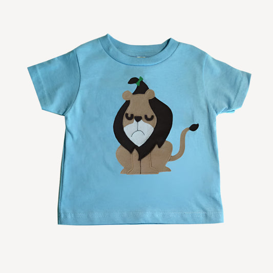 The Cowardly Lion Printed Kids T-shirt