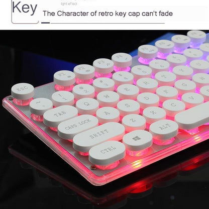 LED Gaming Wired Keyboard Mouse Set