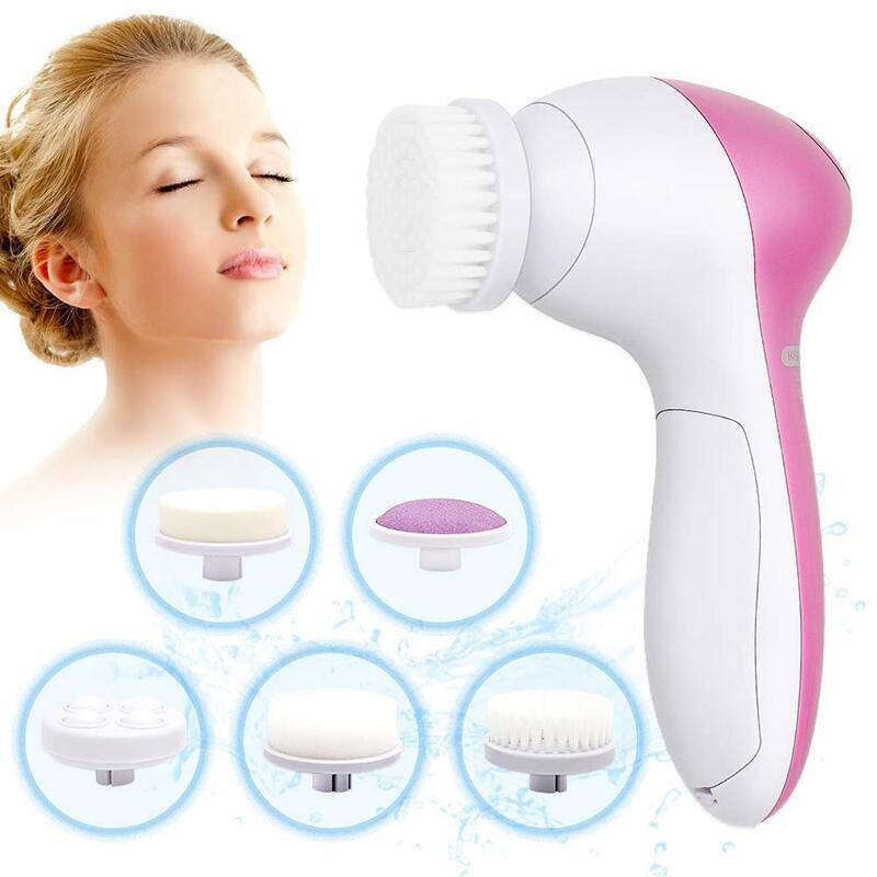 5 in 1 Facial Cleanser Massager Kit