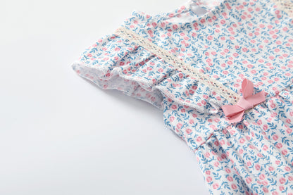 Floral Print Sleeveless Dress
