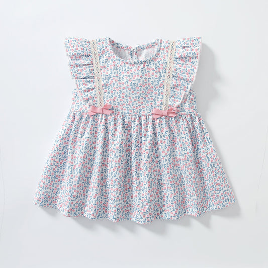 Floral Print Sleeveless Dress