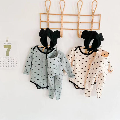 Soft Onesies Combo Trousers Set
