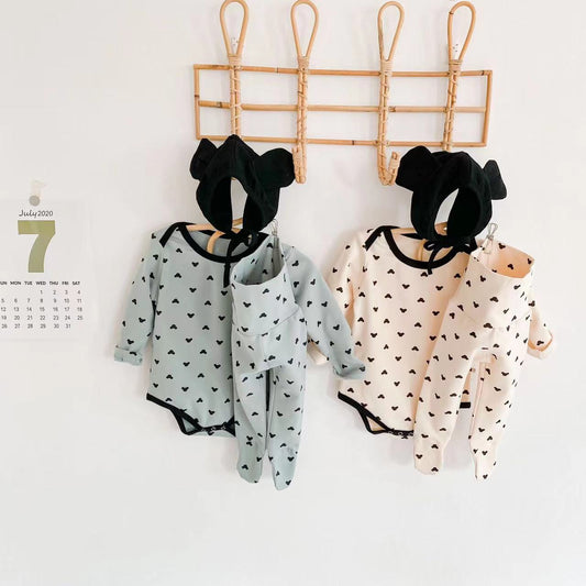 Soft Onesies Combo Trousers Set