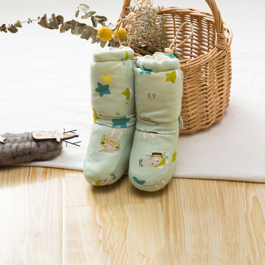 Animals Cartoon Pattern Cotton Shoes