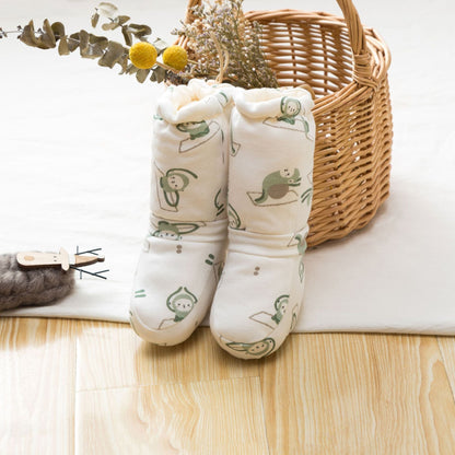 Animals Cartoon Pattern Cotton Shoes