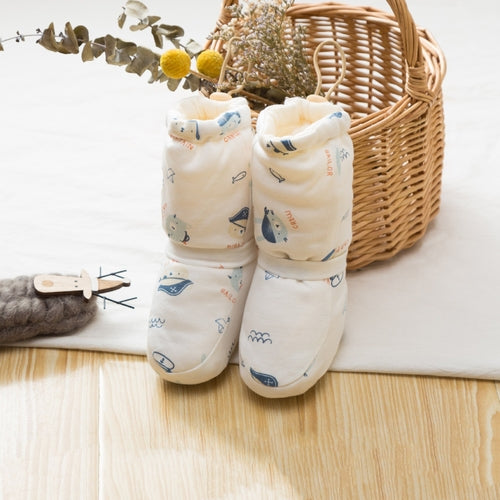 Animals Cartoon Pattern Cotton Shoes