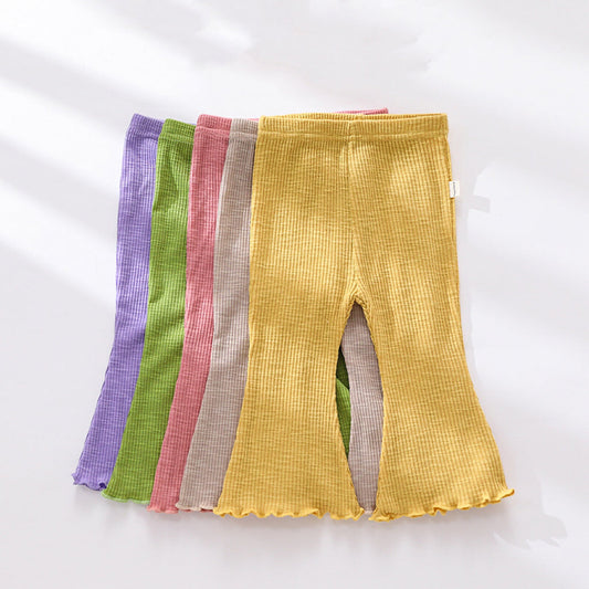 Baby Girl Bell-Bottomed Pants
