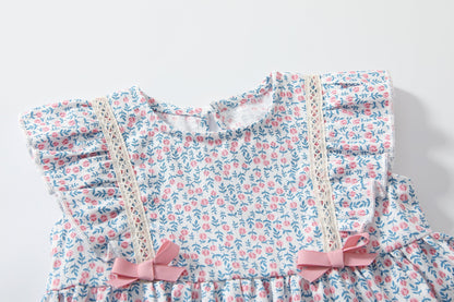 Floral Print Sleeveless Dress